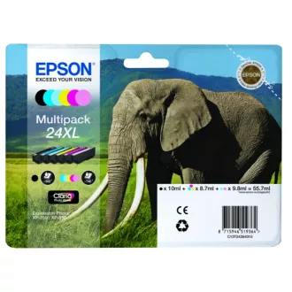 Farba do tlačiarne Epson T2438 (C13T24384011) - cartridge, black + color (čierna + farebná) Farba do tlačiarne Epson T2438 (C13T24384011) - cartridge, black + color (čierna + farebná)