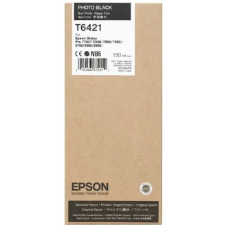 Farba do tlačiarne Epson T6421 (C13T642100) - cartridge, photoblack (fotočierna)