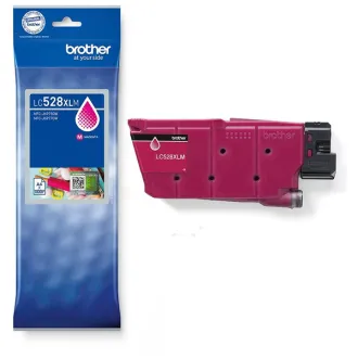 Farba do tlačiarne Brother LC-528-XL (LC528XLM) - cartridge, magenta (purpurová) Farba do tlačiarne Brother LC-528-XL (LC528XLM) - cartridge, magenta (purpurová)