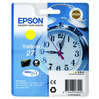 Farba do tlačiarne Epson T2704 (C13T27044022) - cartridge, yellow (žltá)