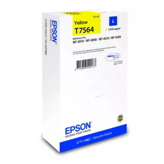 Farba do tlačiarne Epson T7564 (C13T75644N) - cartridge, yellow (žltá)