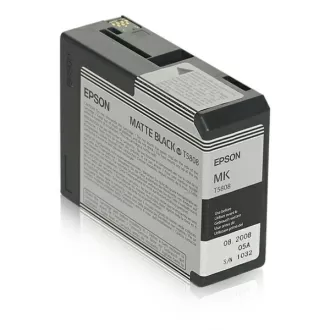 Farba do tlačiarne Epson T5808 (C13T58080N) - cartridge, matt black (matne čierna) Farba do tlačiarne Epson T5808 (C13T58080N) - cartridge, matt black (matne čierna)
