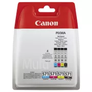 Farba do tlačiarne Canon CLI-571 (0386C004) - cartridge, black + color (čierna + farebná)