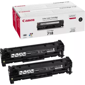 Toner Canon 718 (2662B005), black (čierny) 2ks