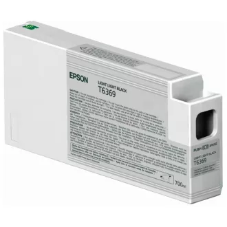 Farba do tlačiarne Epson T6369 (C13T636900) - cartridge, light light black (svetlo svetlo čierna)