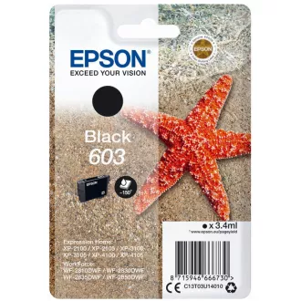 Farba do tlačiarne Epson C13T03U14020 - cartridge, black (čierna)