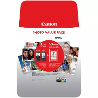 Farba do tlačiarne Canon PG-560-XL (3712C008) - cartridge, black + color (čierna + farebná) multipack