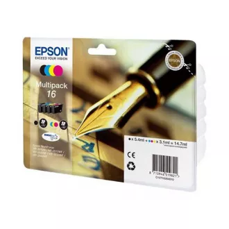 Farba do tlačiarne Epson T1626 (C13T16264022) - cartridge, black + color (čierna + farebná)