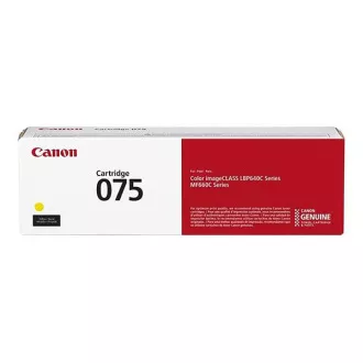 Toner Canon 075 (6362C002), yellow (žltý)