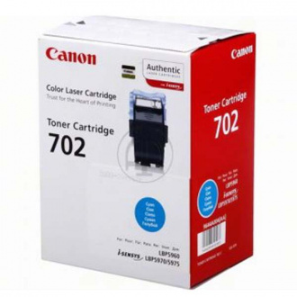 Canon CRG-702 (9644A004) - toner, cyan (azúrový)