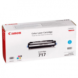 Canon CRG717 (2577B002) - toner, cyan (azúrový)