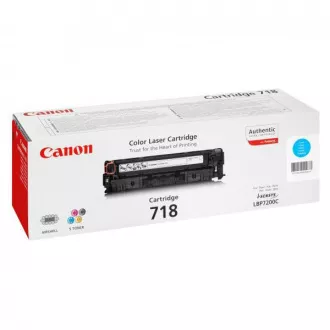 Toner Canon CRG718 (2661B002), cyan (azúrový)