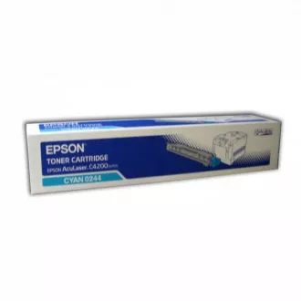 Toner Epson C13S050244, cyan (azúrový)