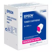 Toner Epson C13S050748, magenta (purpurový)