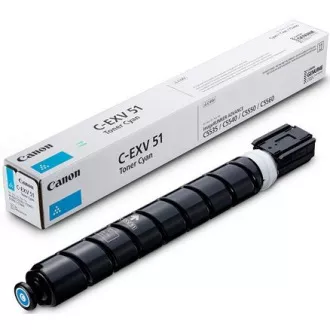 Toner Canon CEXV-51 (0485C002), cyan (azúrový)