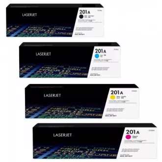 Toner HP 201A (CF400-3A), black + color (čierny + farebný) Toner HP 201A (CF400-3A), black + color (čierny + farebný)