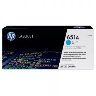 Toner HP 651A (CE341A), cyan (azúrový)