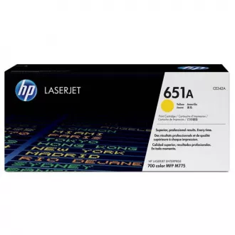 Toner HP 651A (CE342A), yellow (žltý)