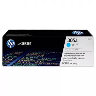 Toner HP 305A (CE411A), cyan (azúrový) Toner HP 305A (CE411A), cyan (azúrový)
