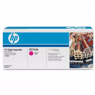 Toner HP 307A (CE743A), magenta (purpurový) Toner HP 307A (CE743A), magenta (purpurový)