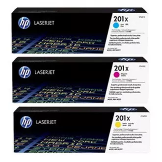 Toner HP 201X (CF253XM), color (farebný) 3ks Toner HP 201X (CF253XM), color (farebný) 3ks