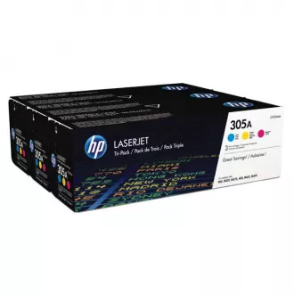 Toner HP 305A (CF370AM), color (farebný) 3ks Toner HP 305A (CF370AM), color (farebný) 3ks