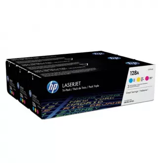 Toner HP 128A (CF371AM), color (farebný) 3ks