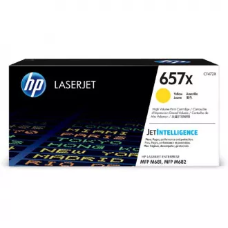 Toner HP 657X (CF472X), yellow (žltý)