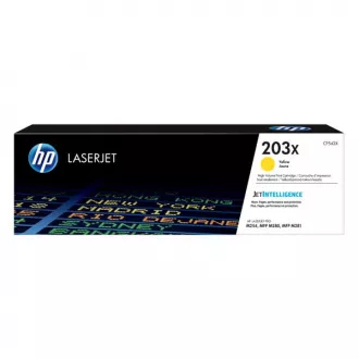 Toner HP 203X (CF542X), yellow (žltý) Toner HP 203X (CF542X), yellow (žltý)