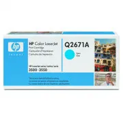 Toner HP 309A (Q2671A), cyan (azúrový)