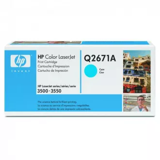 Toner HP 309A (Q2671A), cyan (azúrový) Toner HP 309A (Q2671A), cyan (azúrový)