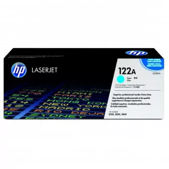 Toner HP 122A (Q3961A), cyan (azúrový)