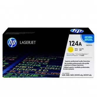 Toner HP 124A (Q6002A), yellow (žltý) Toner HP 124A (Q6002A), yellow (žltý)