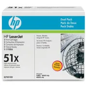 Toner HP 51X (Q7551XD), black (čierny)