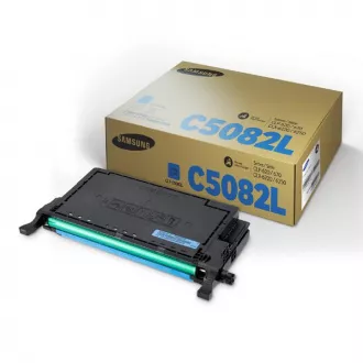 Toner Samsung CLT-C5082L (SU055A), cyan (azúrový) Toner Samsung CLT-C5082L (SU055A), cyan (azúrový)