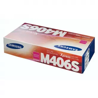 Toner Samsung CLT-M406S (SU252A), magenta (purpurový)