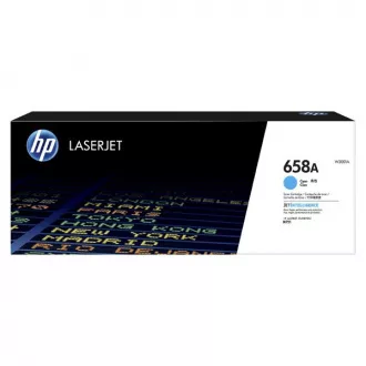Toner HP 658A (W2001A), cyan (azúrový)