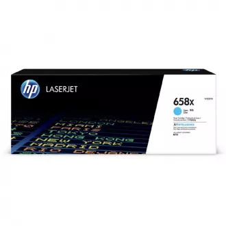 Toner HP 658X (W2001X), cyan (azúrový)