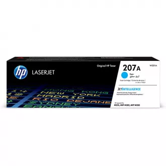 Toner HP 207A (W2211A), cyan (azúrový)