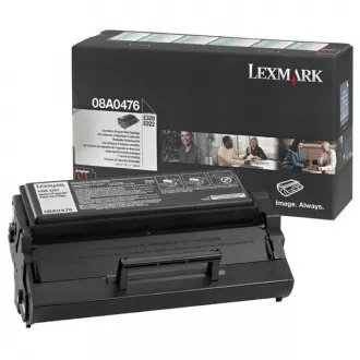 Toner Lexmark 08A0476, black (čierny) Toner Lexmark 08A0476, black (čierny)