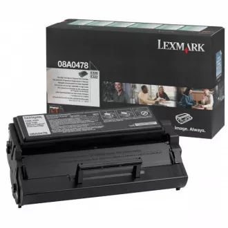 Toner Lexmark X08A0478, black (čierny) Toner Lexmark X08A0478, black (čierny)