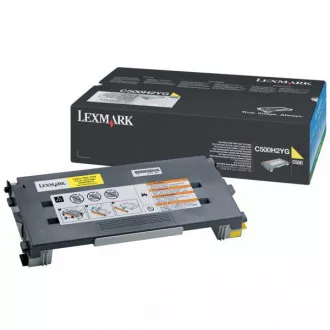 Toner Lexmark C500 (C500H2YG), yellow (žltý) Toner Lexmark C500 (C500H2YG), yellow (žltý)
