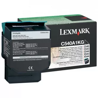 Toner Lexmark C540A1KG, black (čierny) Toner Lexmark C540A1KG, black (čierny)
