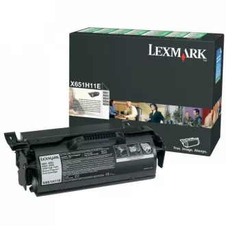 Toner Lexmark X651H11E, black (čierny) Toner Lexmark X651H11E, black (čierny)