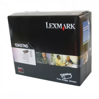 Toner Lexmark 12A5740, black (čierny) Toner Lexmark 12A5740, black (čierny)