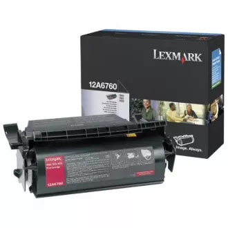 Toner Lexmark 12A6760, black (čierny)