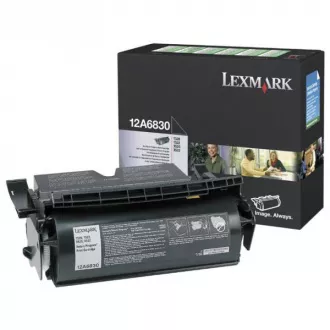 Toner Lexmark 12A6830, black (čierny) Toner Lexmark 12A6830, black (čierny)