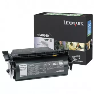 Toner Lexmark 12A6860, black (čierny)