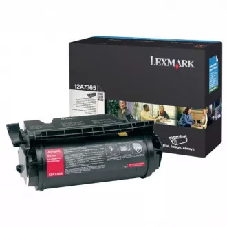 Toner Lexmark 12A7365, black (čierny) Toner Lexmark 12A7365, black (čierny)