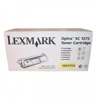 Toner Lexmark 1361754, yellow (žltý)